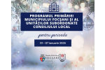 PROGRAMUL PRIMĂRIEI MUNICIPIULUI FOCȘANI ȘI AL UNITĂȚILOR SUBORDONATE CONSILIULUI LOCAL PENTRU PERIOADA 1 – 7 IANUARIE 2025