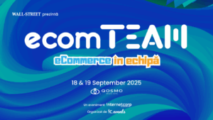 Brașov găzduiește a 15-a ediție ecomTEAM: eCommerce în echipă – evenimentul dedicat colaborării în e-commerce