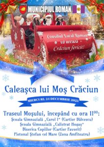 Caleașca lui Moș Crăciun – miercuri 24 decembrie 2025