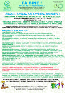 Orașul Sovata colectează selectiv!