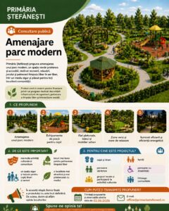 Consultare publică privind proiectul „Amenajare parc modern”