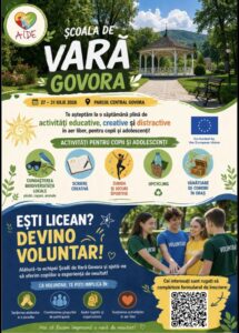 Școala de Vară Govora 2026 – educație, creativitate și bucuria de a descoperi! Școala de Vară Govora 2026 – educație, creativitate și bucuria de a descoperi!