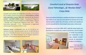 Un nou spațiu educațional dedicat celor mici